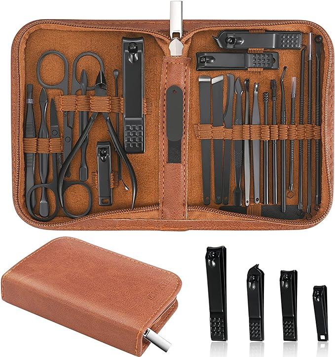 Manicure set professional nail clipper kit